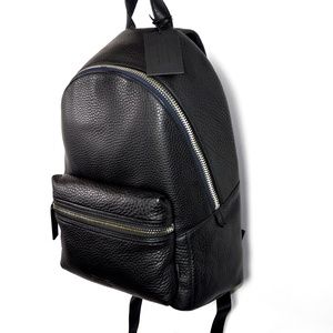 URI MINKOFF NWT Black Leather Paul Backpack NEW